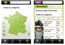 VenteParfaite : un logiciel de petites annonces pour l'iPhone